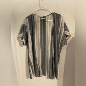 Maurices Striped Kimono